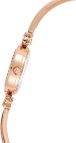 Anne Klein Women's Premium Crystal Accented Bangle Watch and Bracelet Set, AK/2238 - Image 3